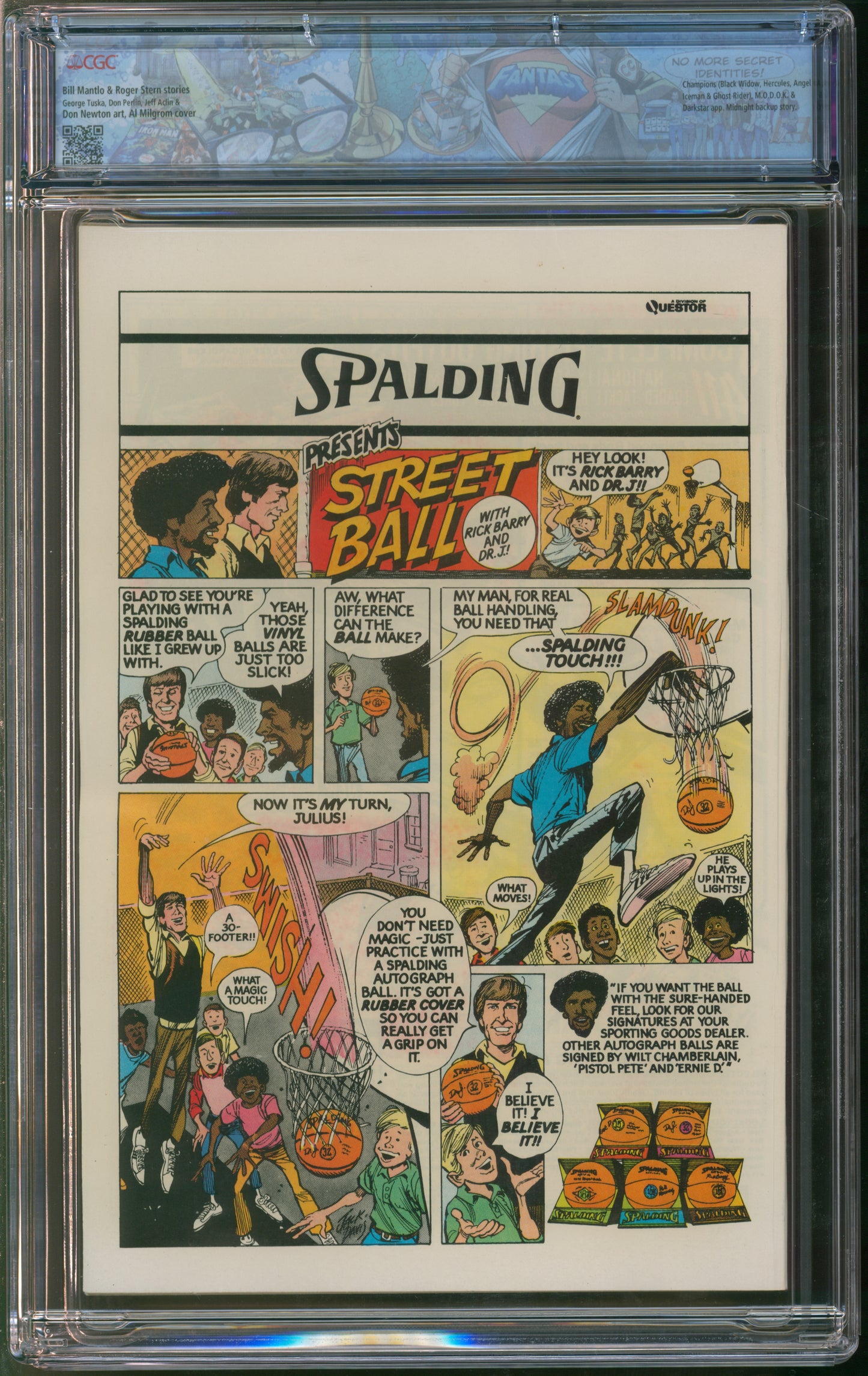 Marvel Comics Iron Man Annual #4 1977 FANTAST CGC 9.8 White Pages