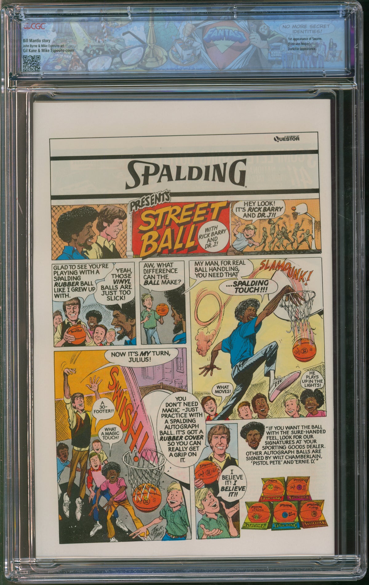 Marvel Comics Champions #14 7/77 FANTAST CGC 9.8 White Pages