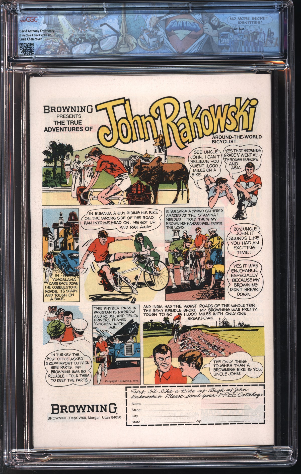 D.C. Comics Swamp Thing #24 8-9/76 FANTAST CGC 9.6 White Pages