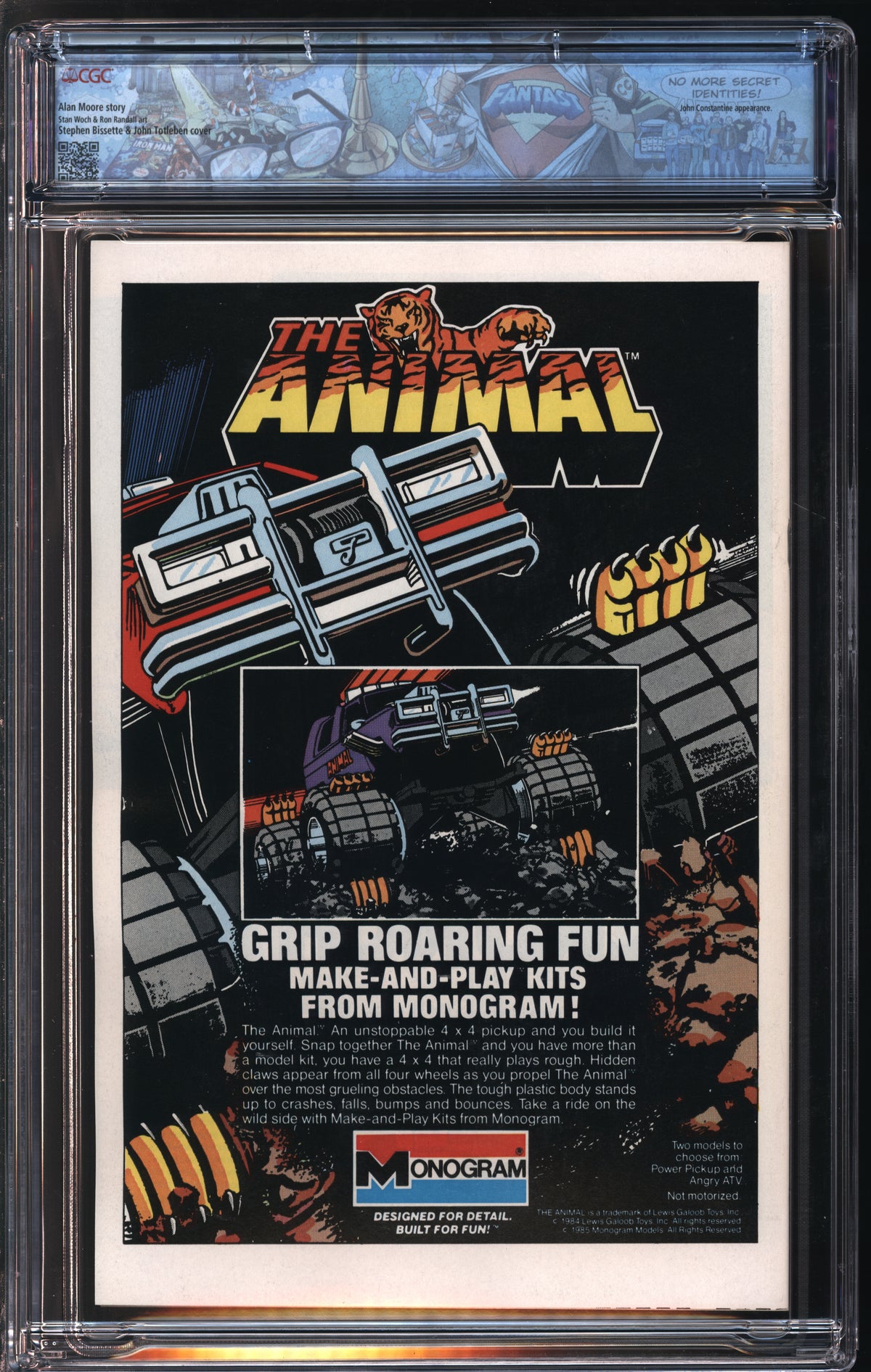 D.C. Comics Swamp Thing #47 4/86 FANTAST CGC 9.8 White Pages
