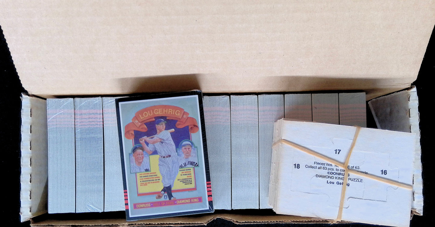 1985 Donruss Baseball Complete Set Sealed