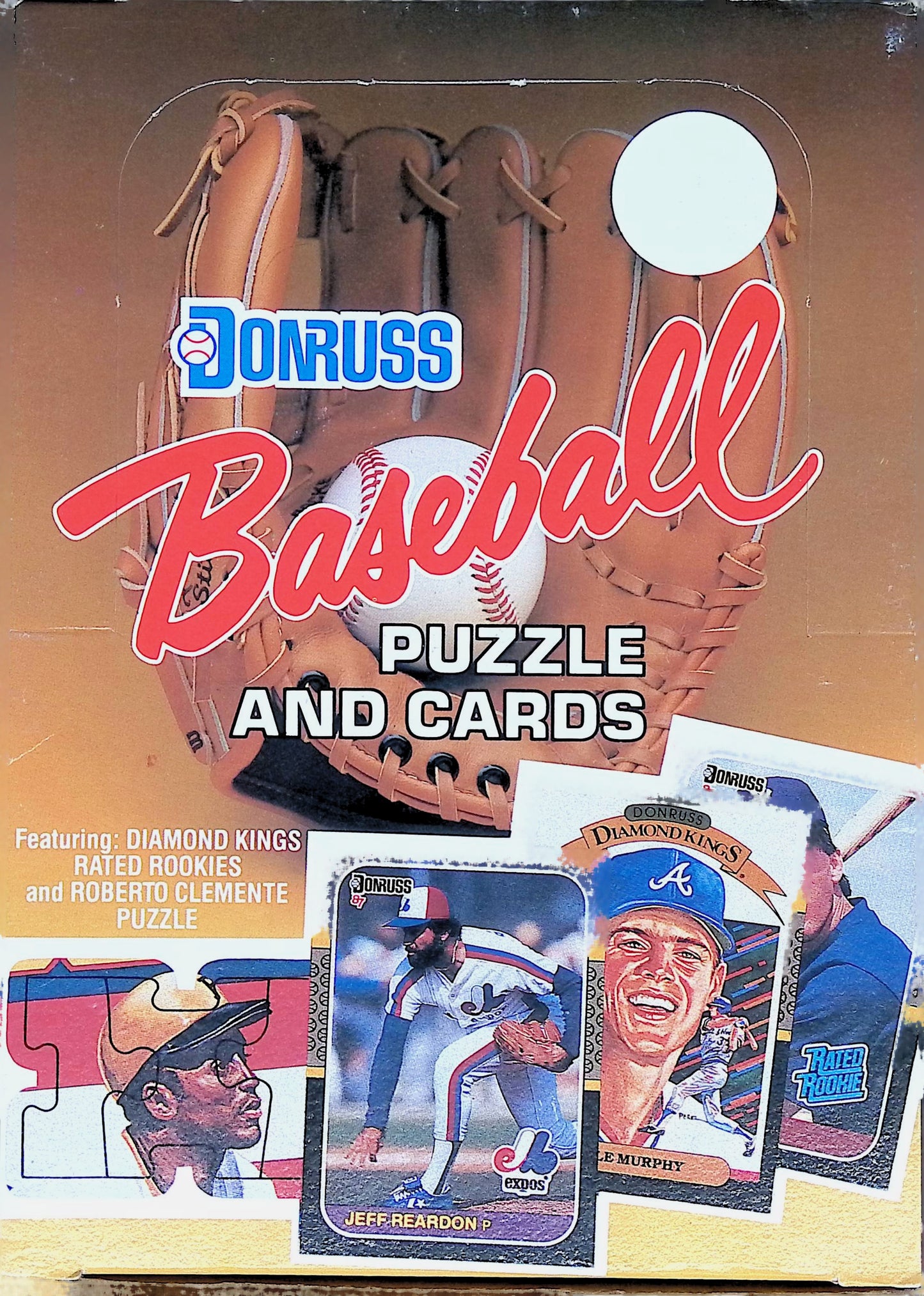 1987 Donruss Baseball Full Wax Box