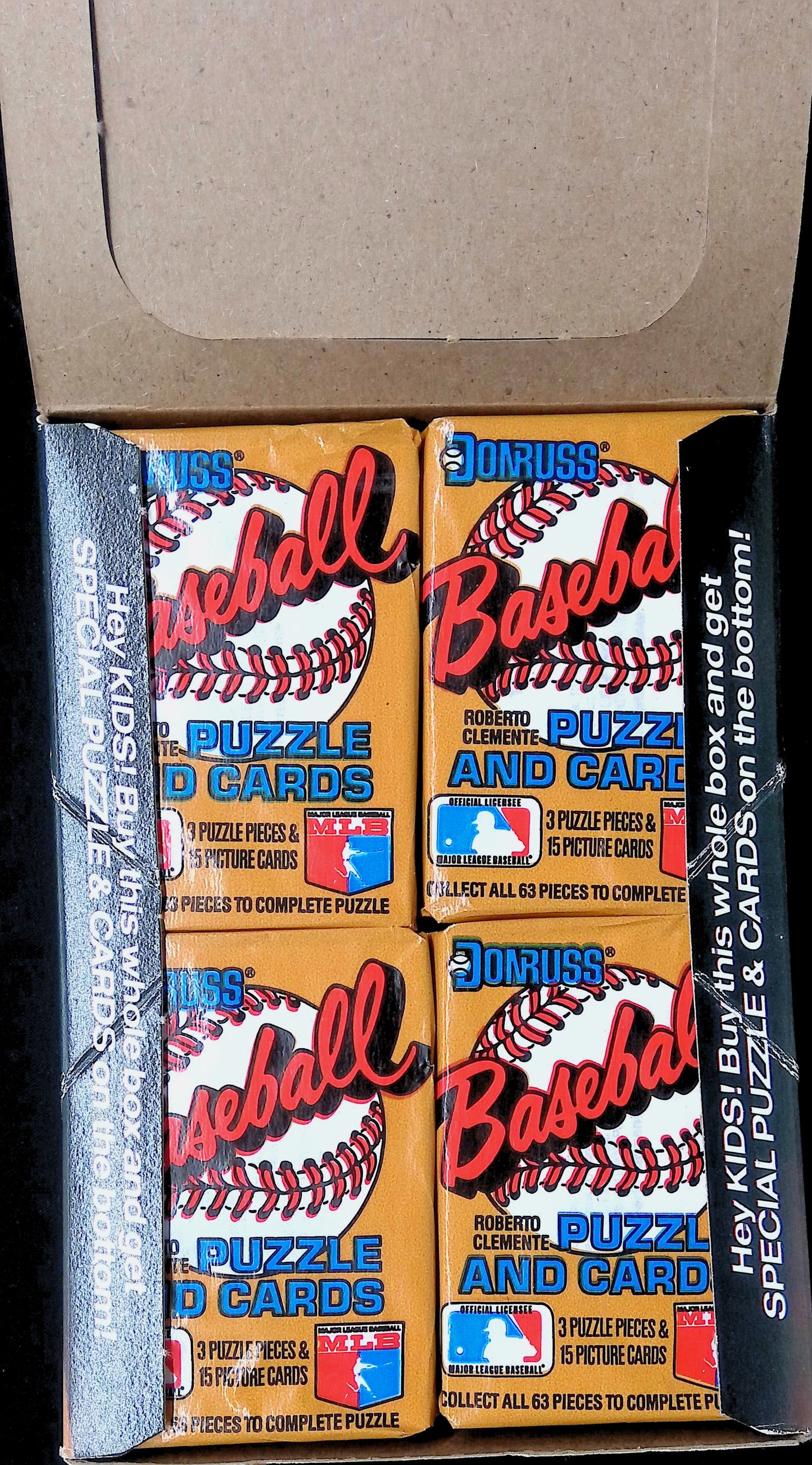 1987 Donruss Baseball Full Wax Box