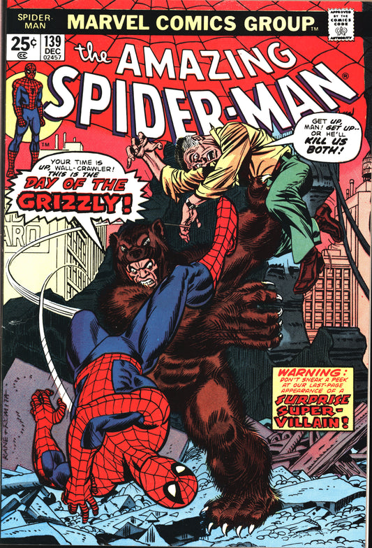 Marvel Amazing Spider-Man 139 12/74 RAW F+/VF-