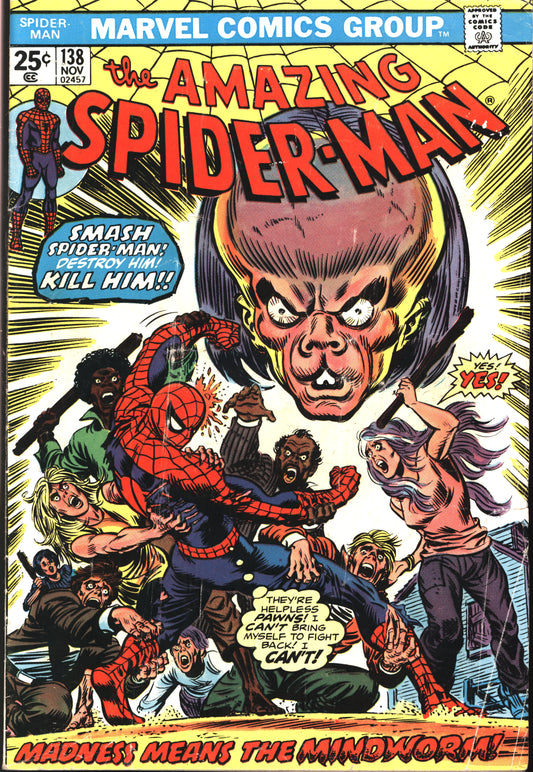 Marvel Amazing Spider-Man 138 11/74 RAW VG-