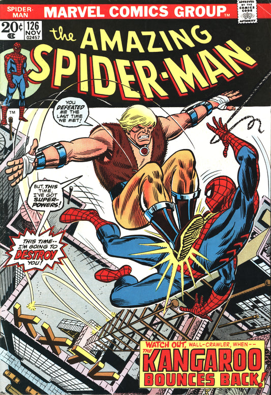 Marvel Amazing Spider-Man 126 11/73 RAW F+/VF-