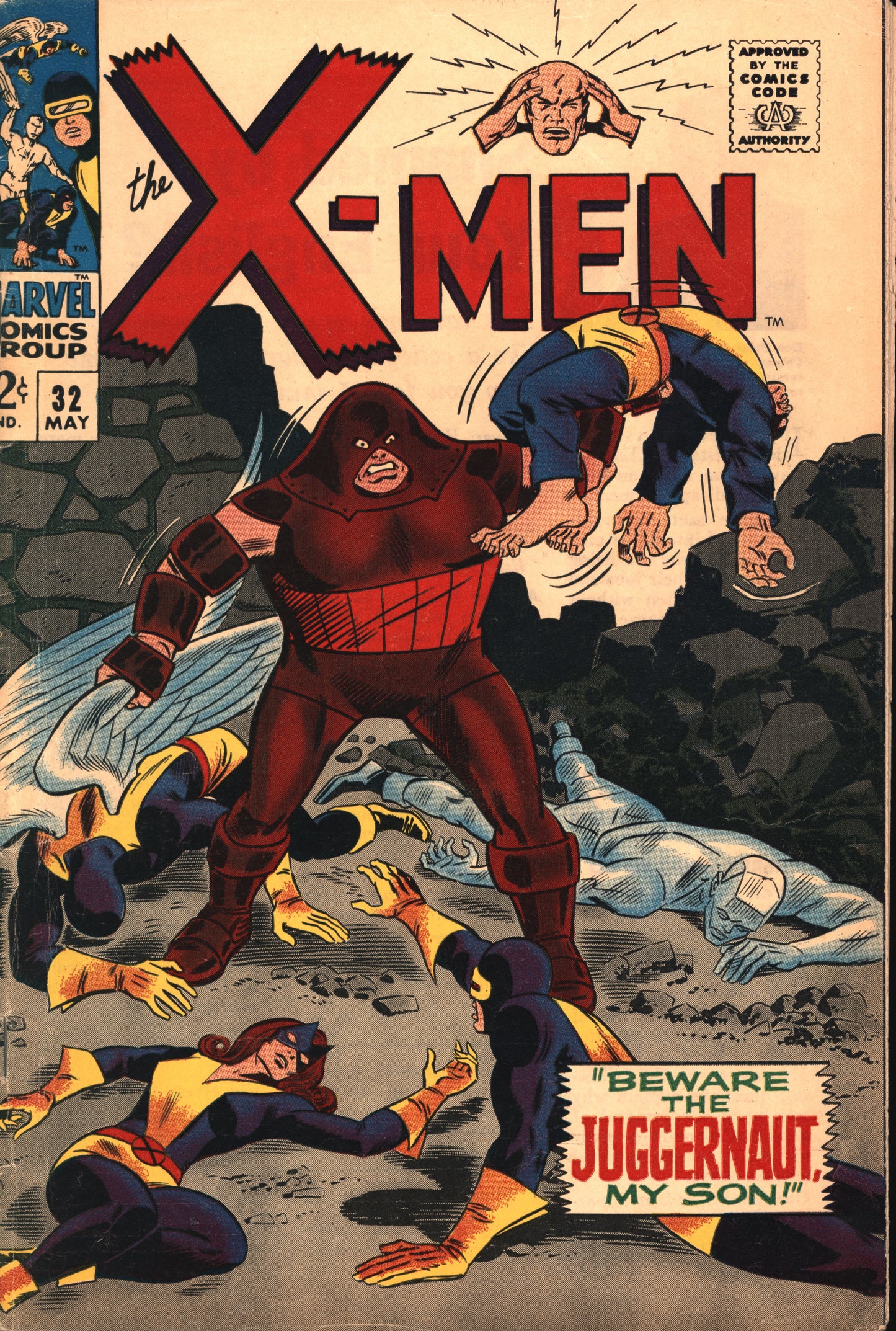 Marvel X-Men 32 5/67 RAW F-