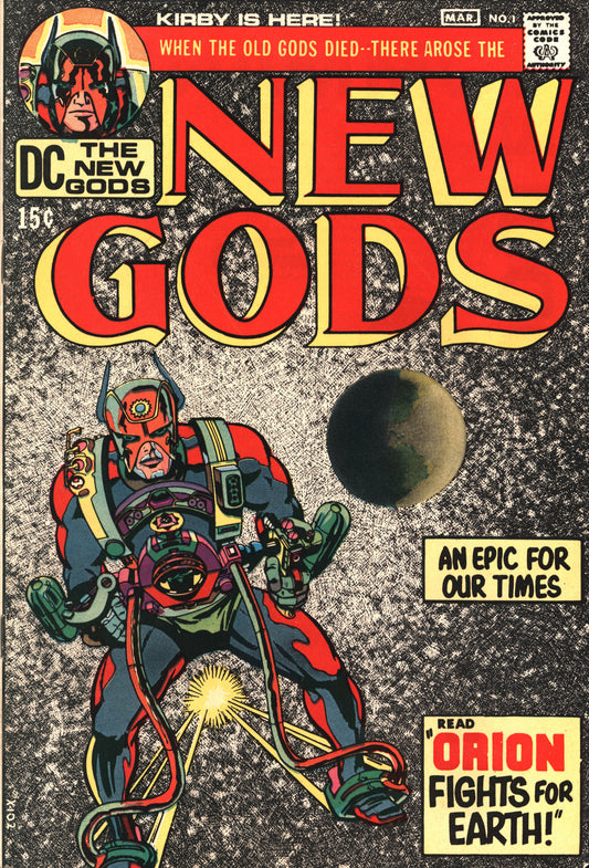 DC Comics New Gods 1 2/71 RAW VF+/NM-