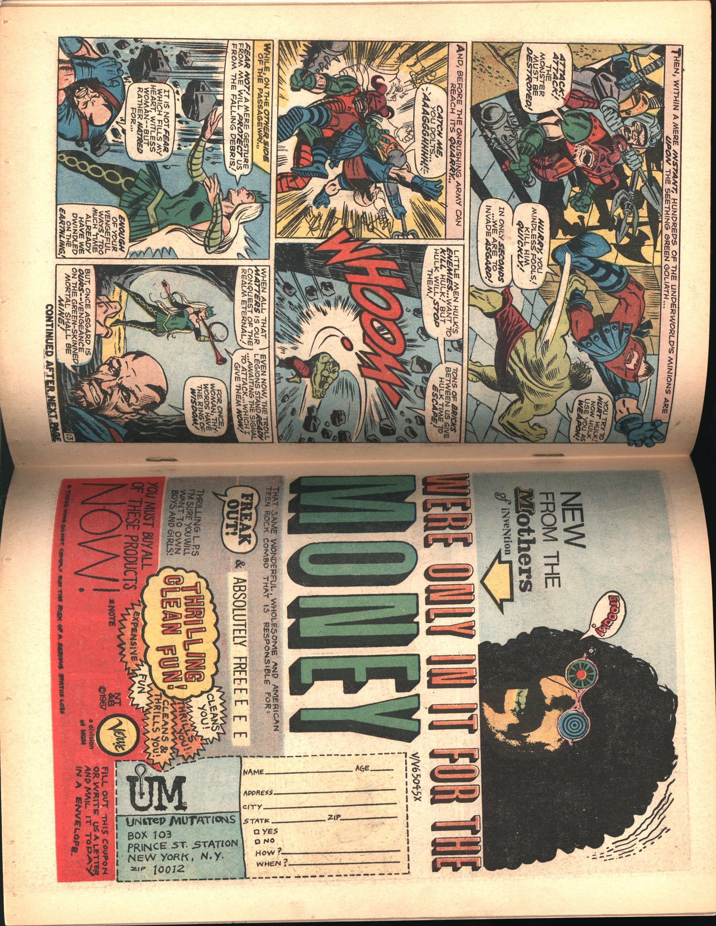 Marvel The Incredible Hulk 102 4/68 RAW VG+