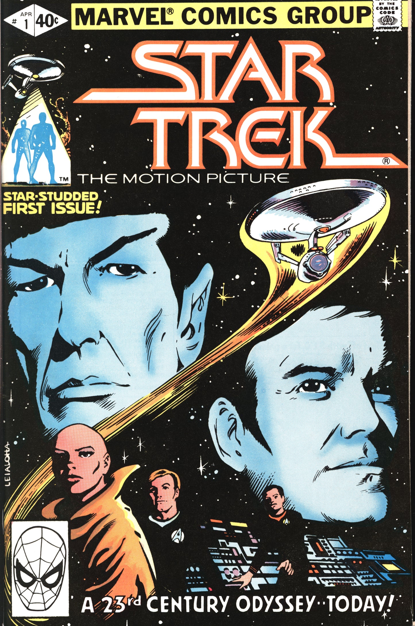 Marvel Star Trek 1 4/80 RAW NM-