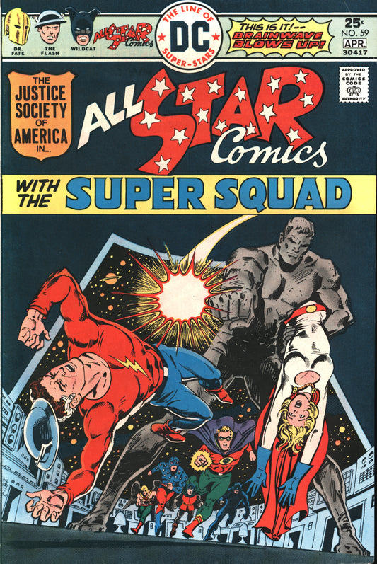 DC Comics All Star Comics 59 10/76 RAW VF/VF+