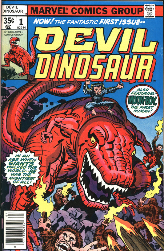 Marvel Devil Dinosaur 1 4/78 RAW VF+/NM-