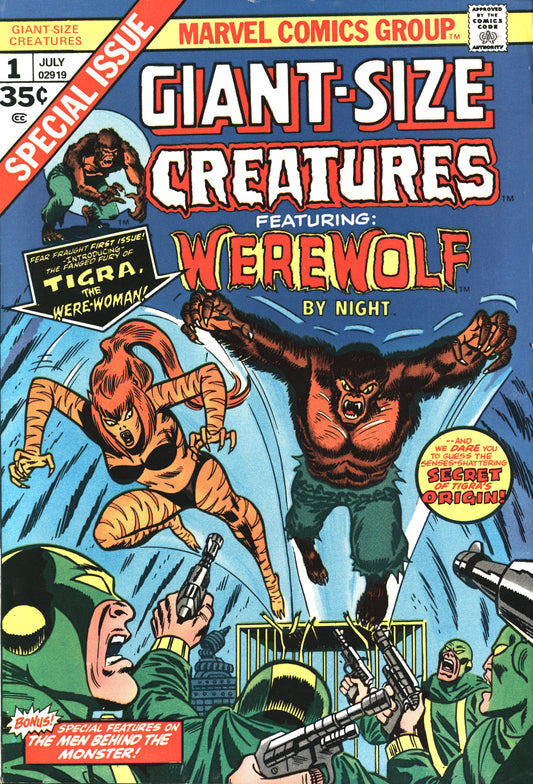 Marvel Giant-Size Creatures 1 7/74 RAW F+