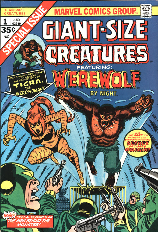 Marvel Giant-Size Creatures 1 7/74 RAW VF