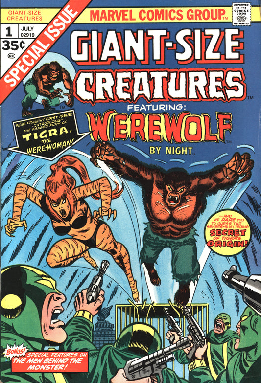 Marvel Giant-Size Creatures 1 7/74 RAW F+/VF-