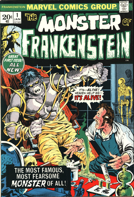 Marvel Frankenstein 1 1/73 RAW VF-