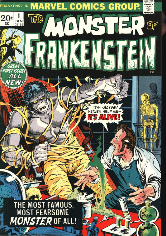 Marvel Frankenstein 1 1/73 RAW F+VF-