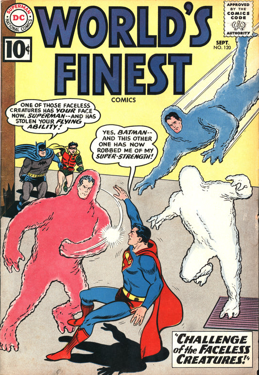 DC Comics World's Finest Comics 120  10/61 RAW VG+