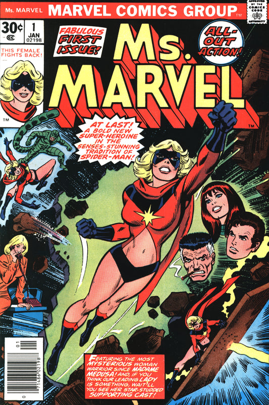 Marvel Ms. Marvel 1 1/77 RAW NM