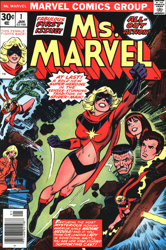 Marvel Ms. Marvel 1 1/77 RAW NM-