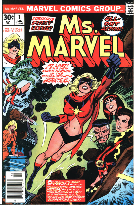 Marvel Ms. Marvel 1 1/77 RAW NM/NM-