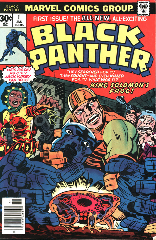 Marvel Black Panther 1 1/77 RAW VF-