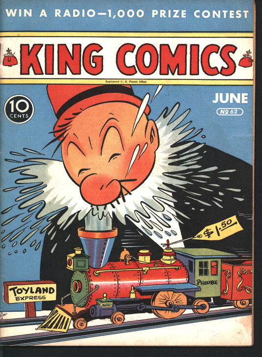 King Publishing King Comics 62 6/41 RAW F-