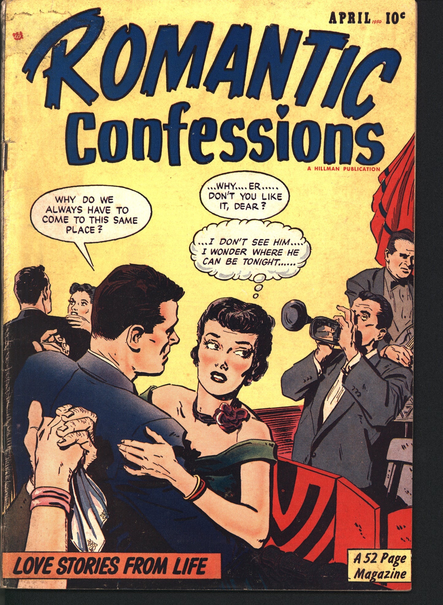 Hillman Romantic Confessions #7 10/49 RAW VG