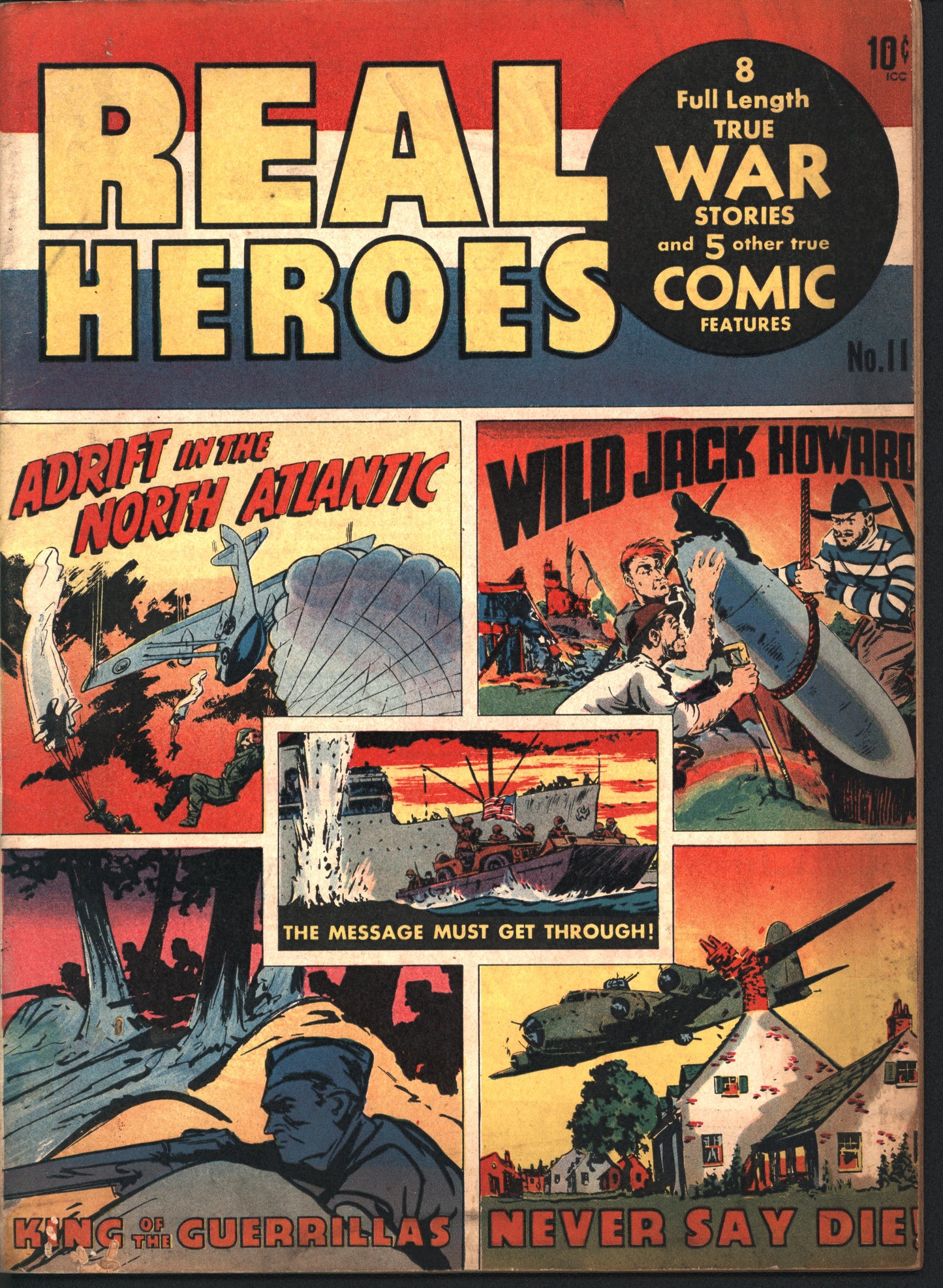 Parents' Magazine Press Real Heroes #11 10/43 RAW VG/VG+