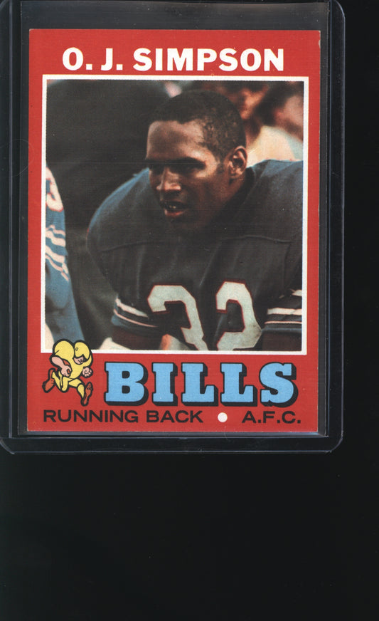 1971 Topps O.J. Simpson #260