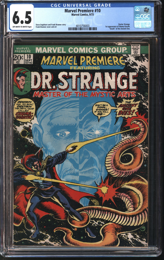 Marvel Premiere 10 9/73 CGC 6.5 White Pages