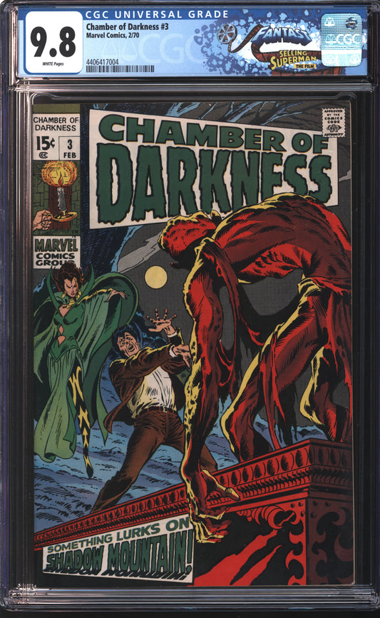 Marvel Chamber of Darkness 3 2/70 FANTAST CGC 9.8 White Pages