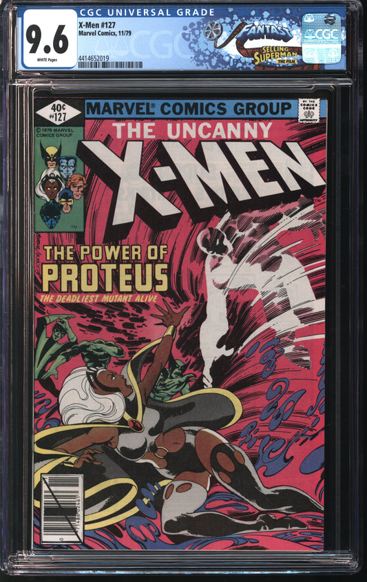 Marvel X-Men 127 11/79 FANTAST CGC 9.6 White Pages