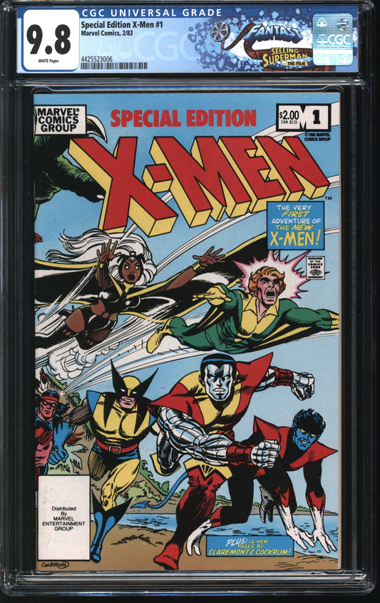 Marvel Comics Special Edition X-Men 1 2/83 FANTAST CGC 9.8 White Pages