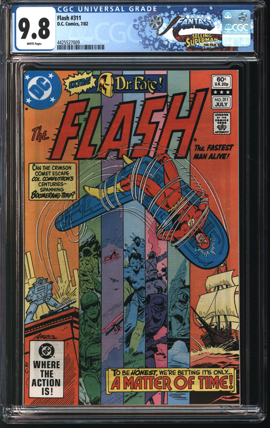 DC Comics Flash 311 7/82 FANTAST CGC 9.8 White Pages