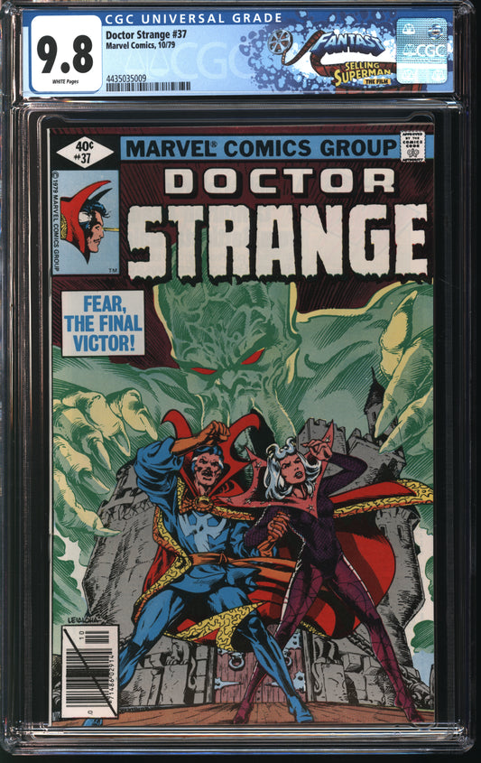 Marvel Comics Doctor Strange 37 10/79 FANTAST CGC 9.8 White Pages