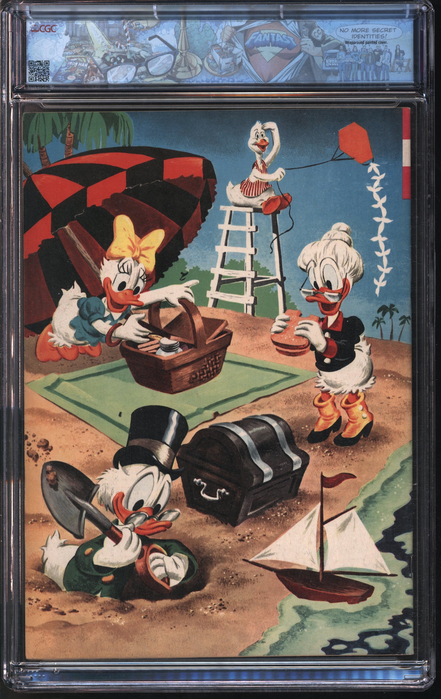 Gold Key Comics Donald Duck Beach Party #1 9/65 FANTAST CGC 9.0 Off-White to White Pages