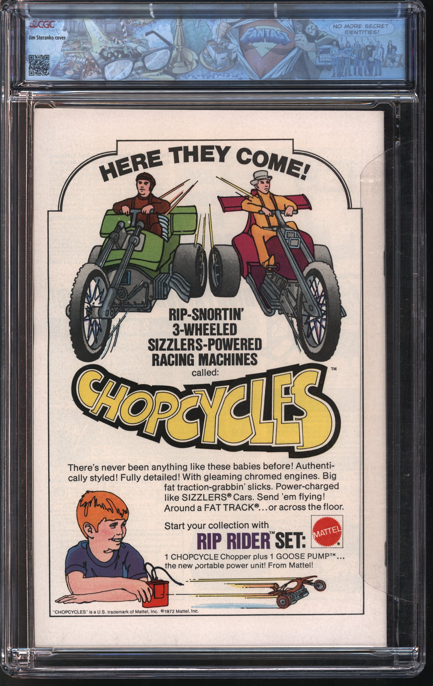 Marvel S.H.I.E.L.D. (SHIELD) #1 2/73 FANTAST CGC 9.6 White Pages