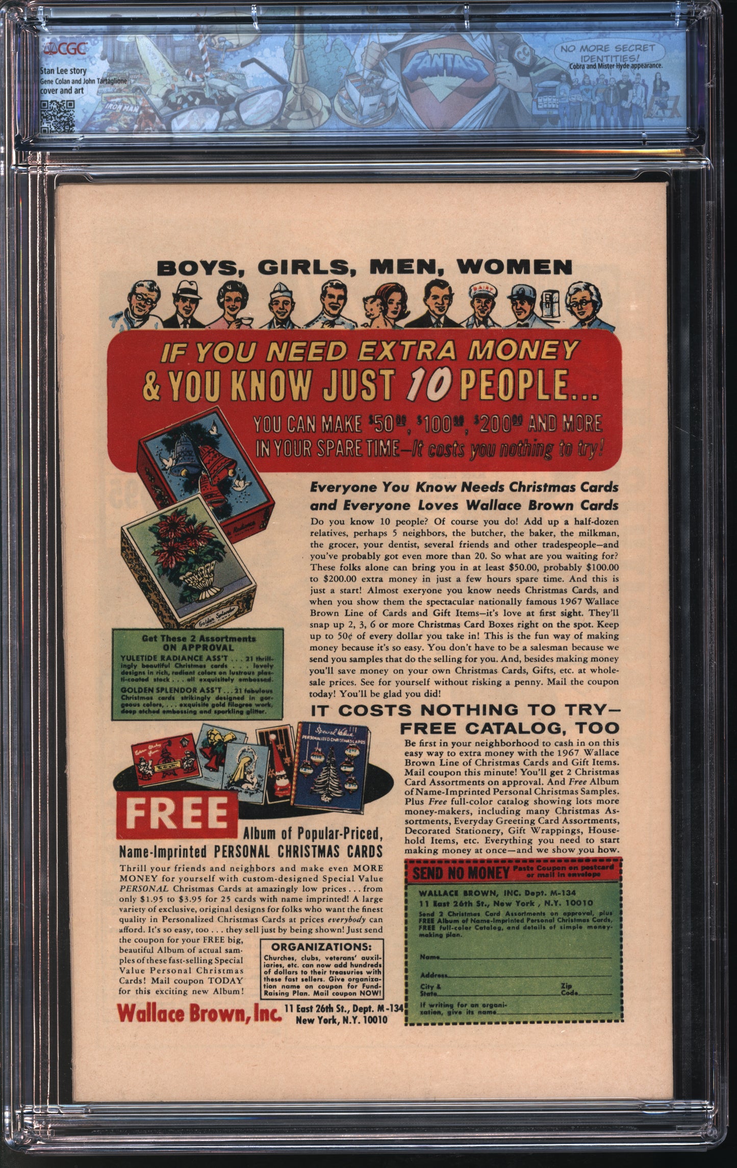 Marvel Comics Daredevil #32 9/67 FANTAST CGC 9.4 Off-White to White Pages