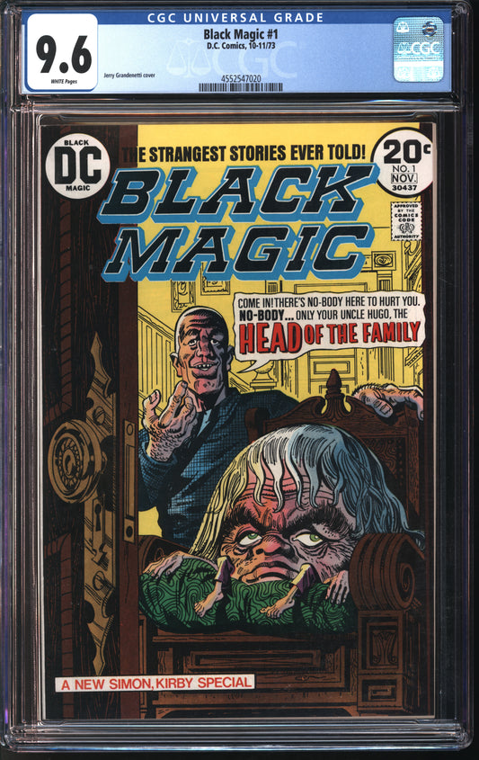 D.C. Comics Black Magic #1 10-11/73 CGC 9.6 White Pages