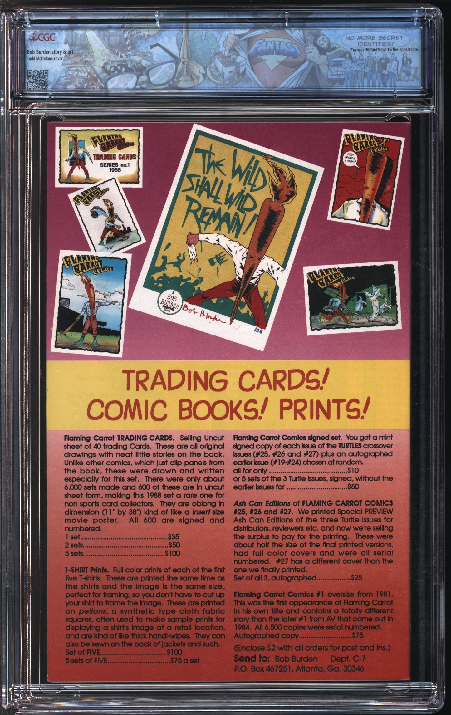 Dark Horse Comics Flaming Carrot #27 1991 FANTAST CGC 9.8 White Pages