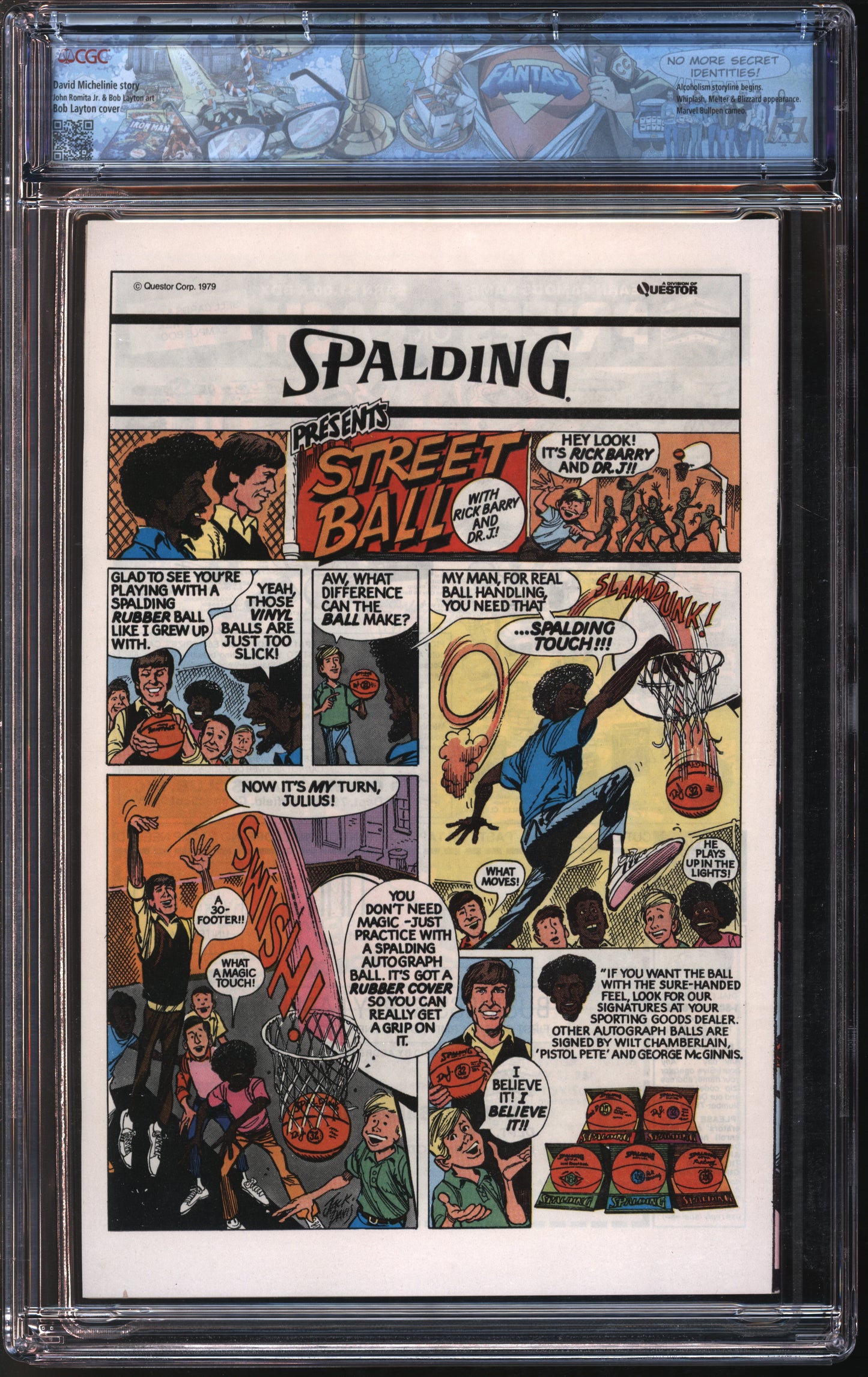 Marvel Comics Iron Man #123 6/79 FANTAST CGC 9.8 White Pages