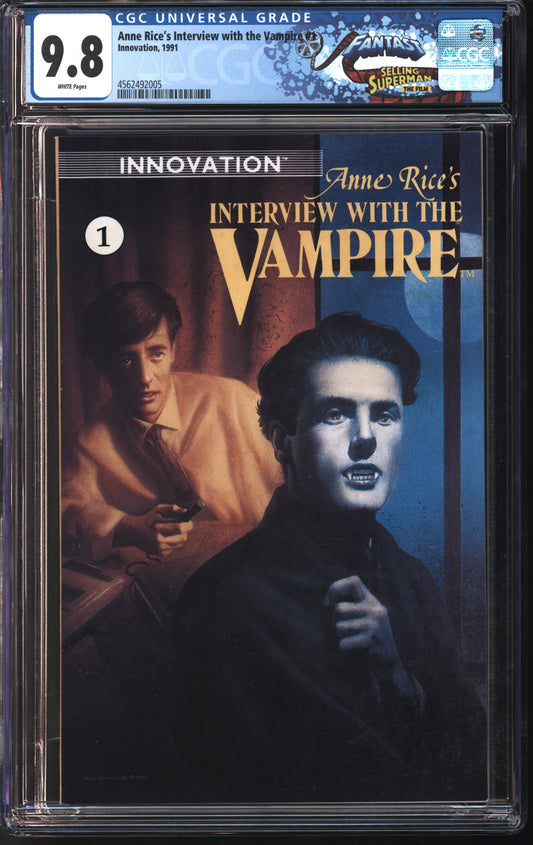 Innovation Anne Rice's Interview with the Vampire #1 1991 FANTAST CGC 9.8 White Pages