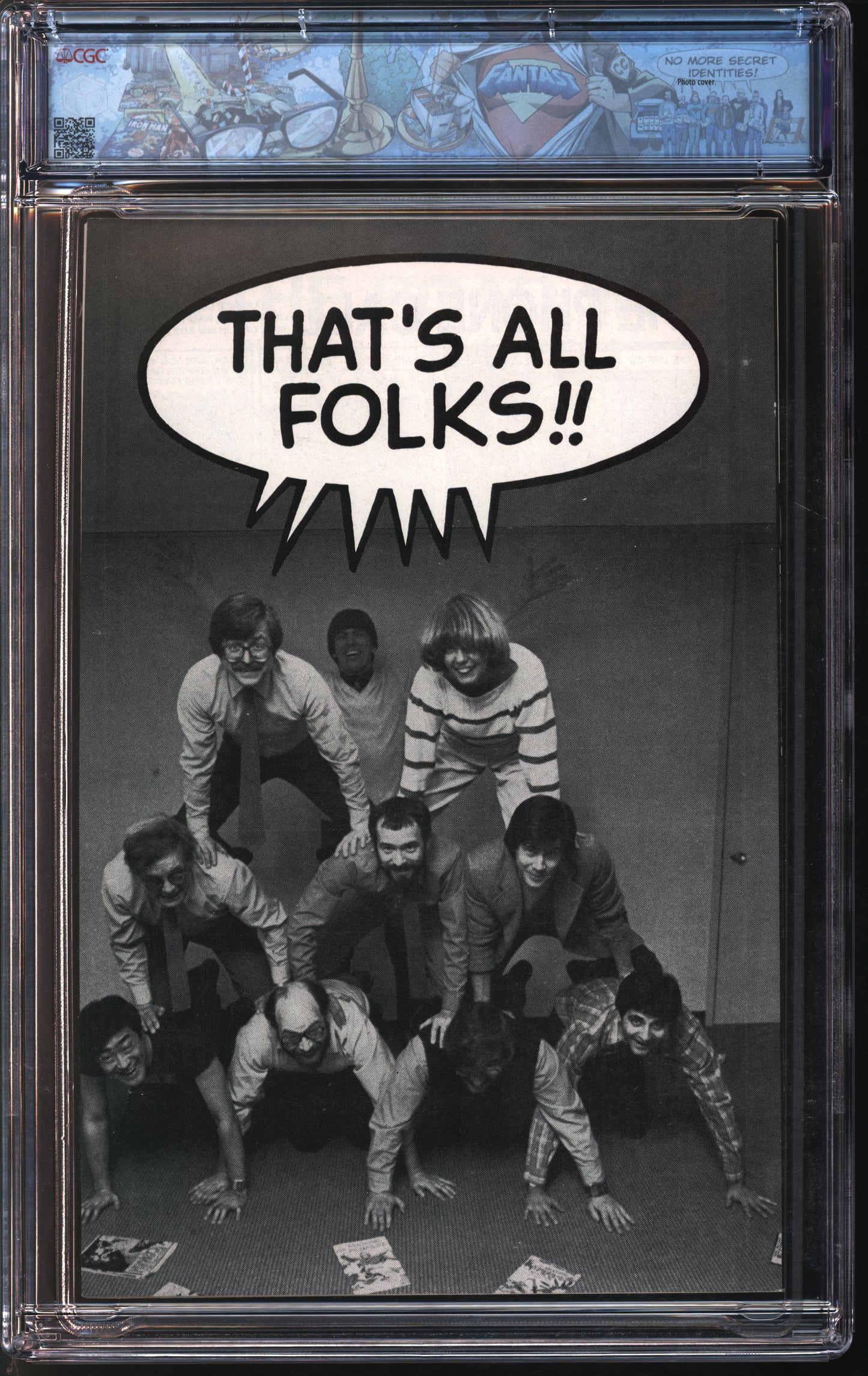 Marvel Comics Fumetti Book #1 4/84 FANTAST CGC 9.8 White Pages