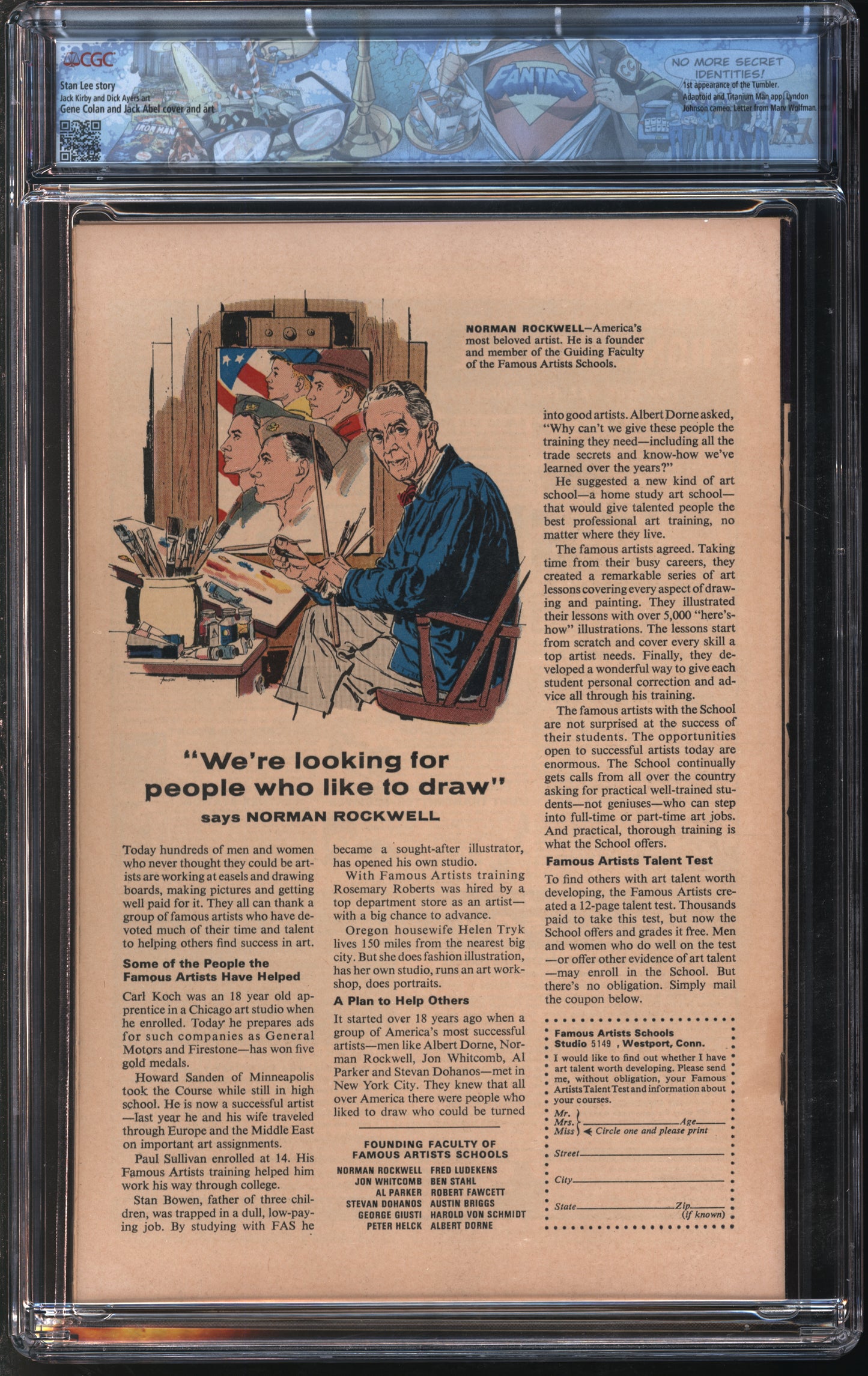 Marvel Comics Tales of Suspense #83 11/66 FANTAST CGC 9.2 White Pages