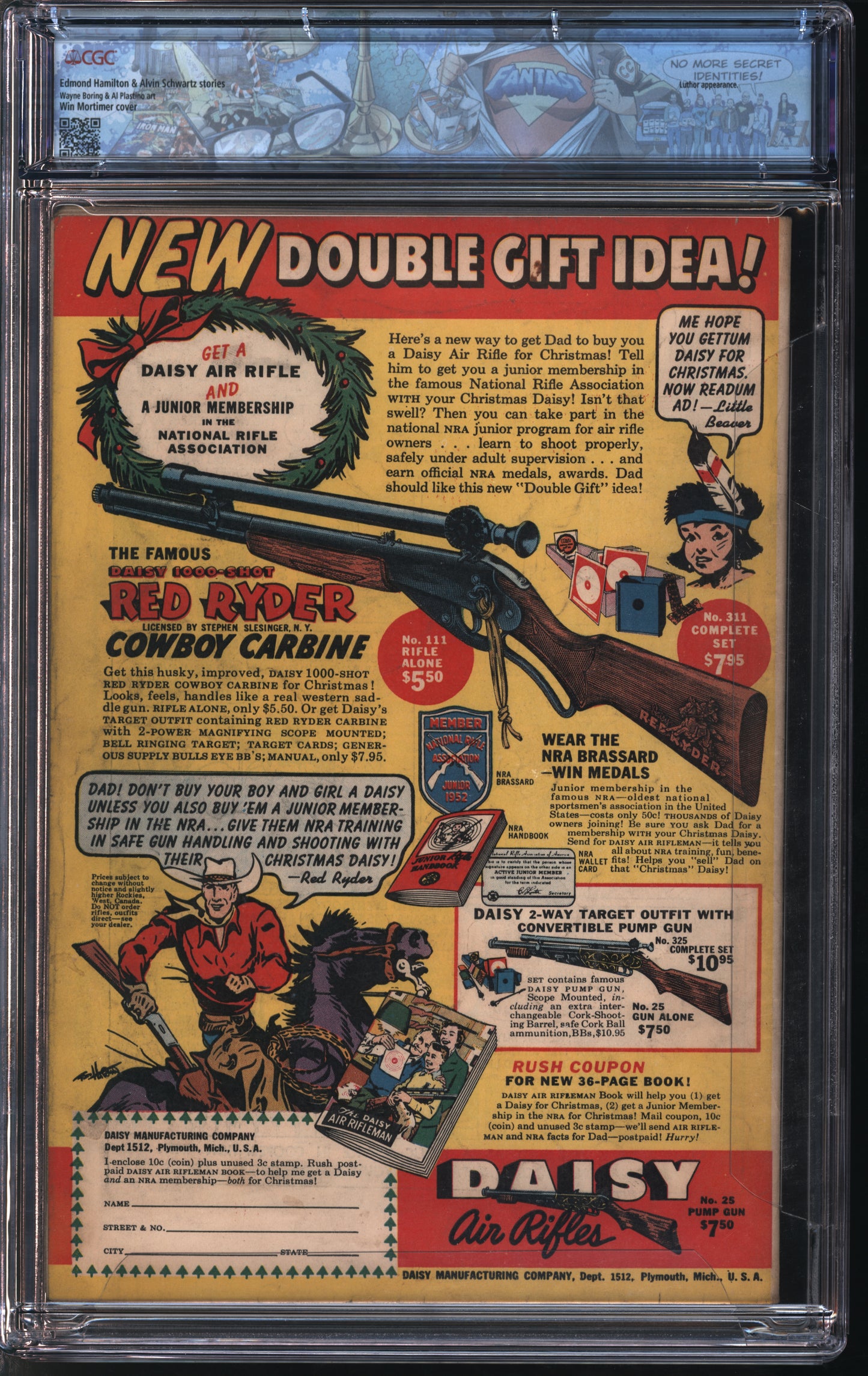 D.C. Comics Superman #74 1-2/52 FANTAST CGC 6.5 White Pages