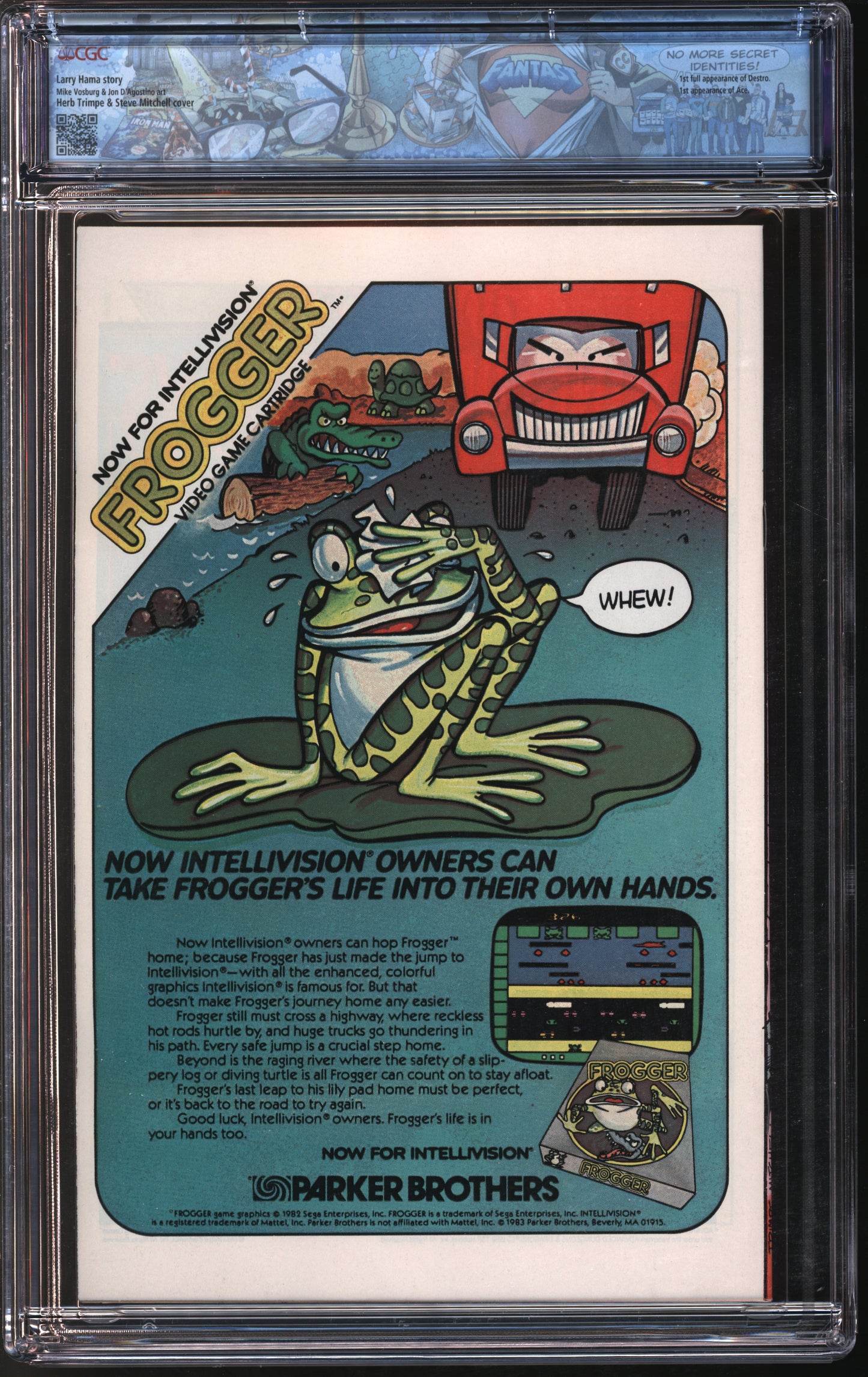 Marvel Comics G.I. Joe, A Real American Hero #14 8/83 FANTAST CGC 9.8 White Pages