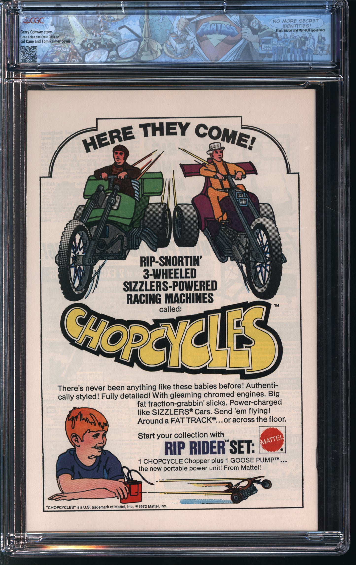 Marvel Comics Daredevil #96 2/73 FANTAST CGC 9.8 White Pages