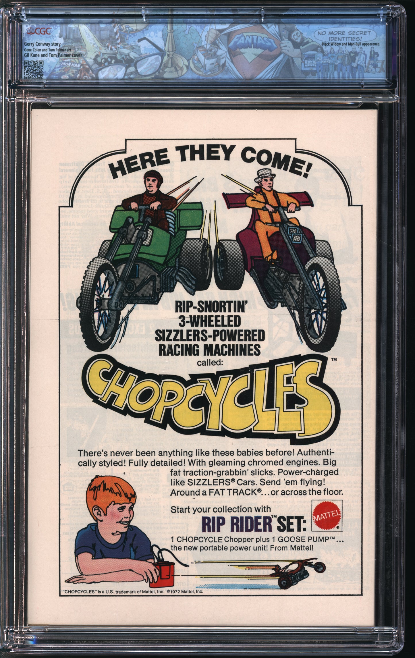 Marvel Comics Daredevil #95 1/73 FANTAST CGC 9.8 White Pages