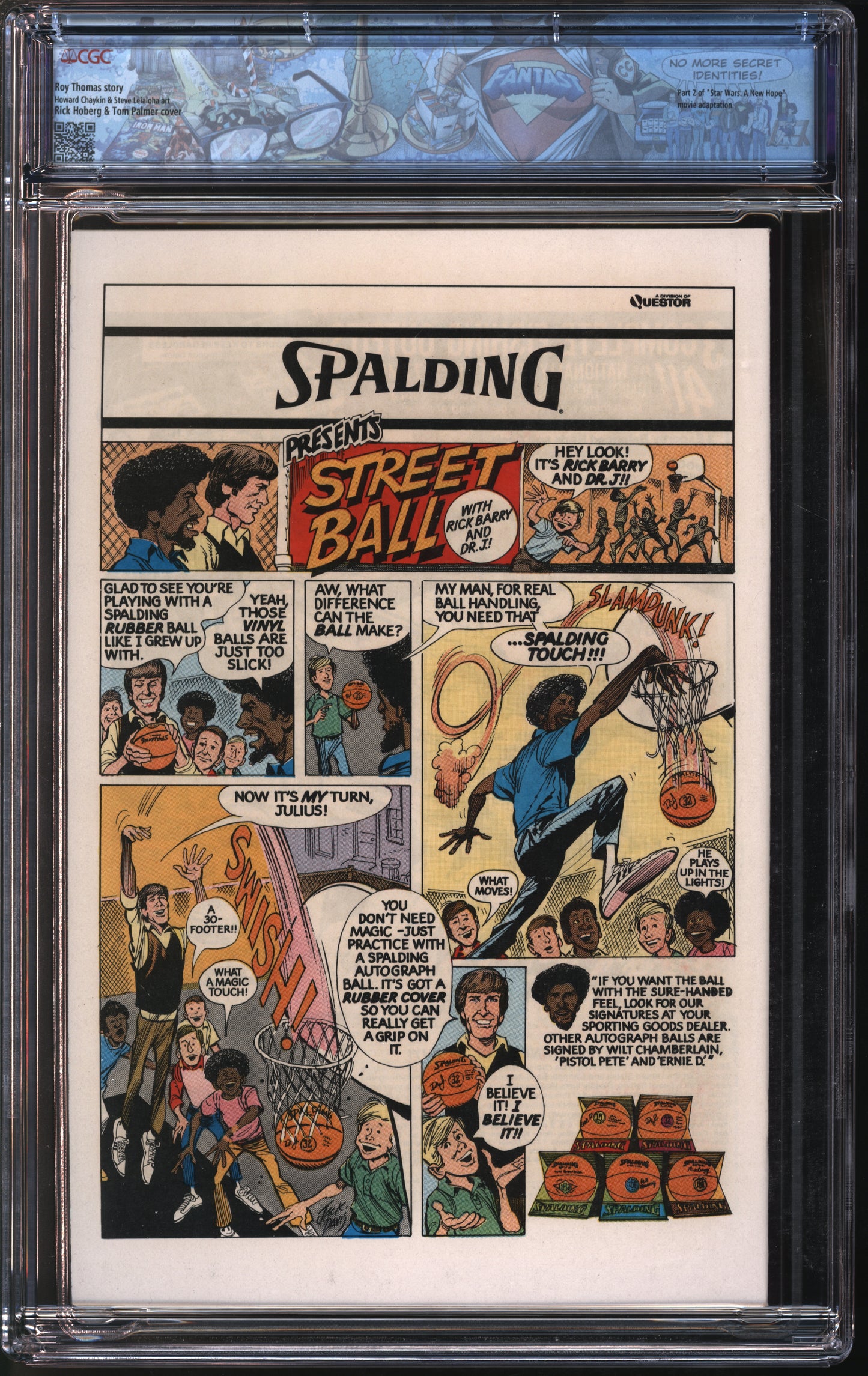 Marvel Comics Star Wars #2 8/77 FANTAST CGC 9.6 White Pages